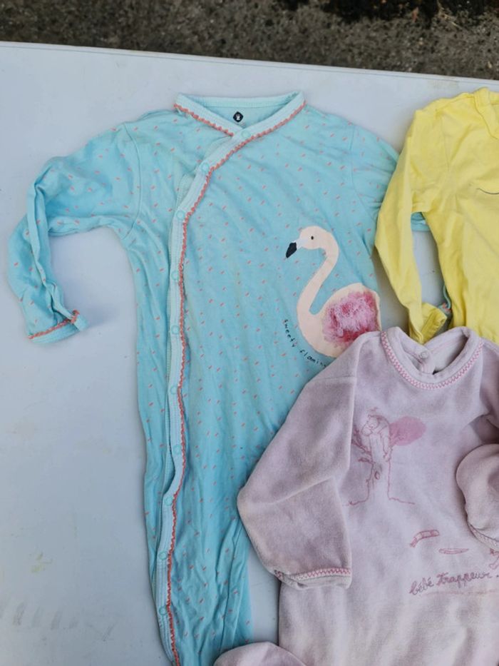 Lot pyjamas 12 mois fille - photo numéro 2