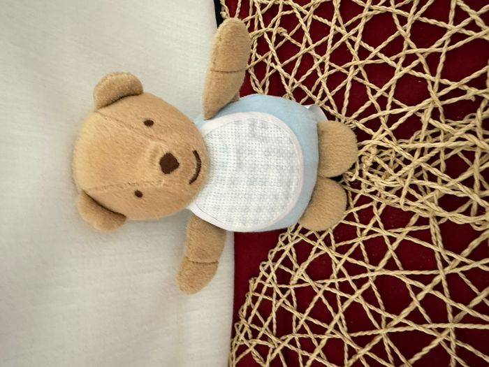 Doudou à broder Ours Bleu - photo numéro 4