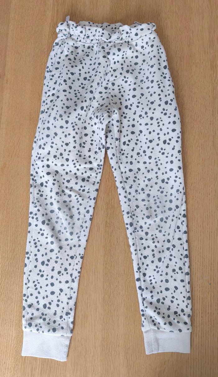 🌸 Lot de 2 pantalons de joggings molletonnés - Zeeman - 6 ans 🌸 - photo numéro 7