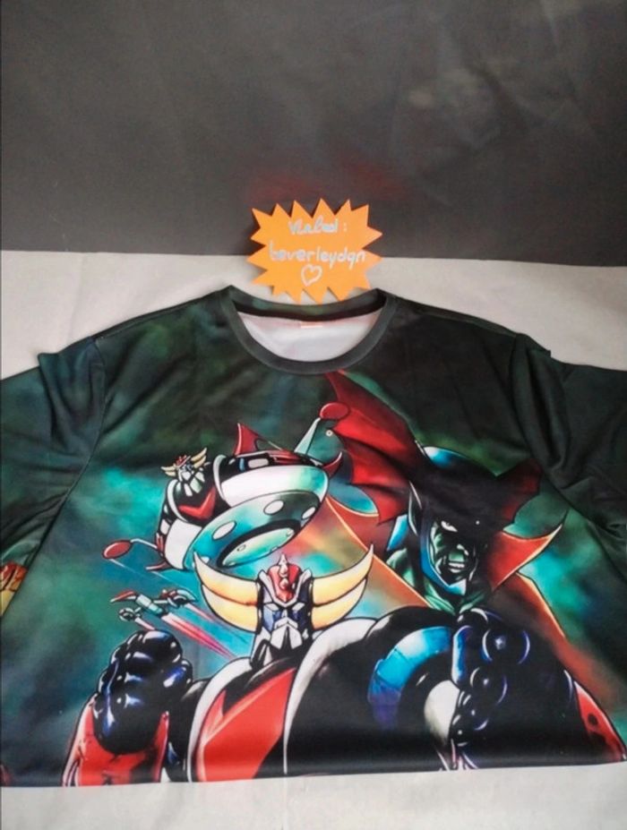 🤖T-shirt Goldorak Vert 2Xl🤖