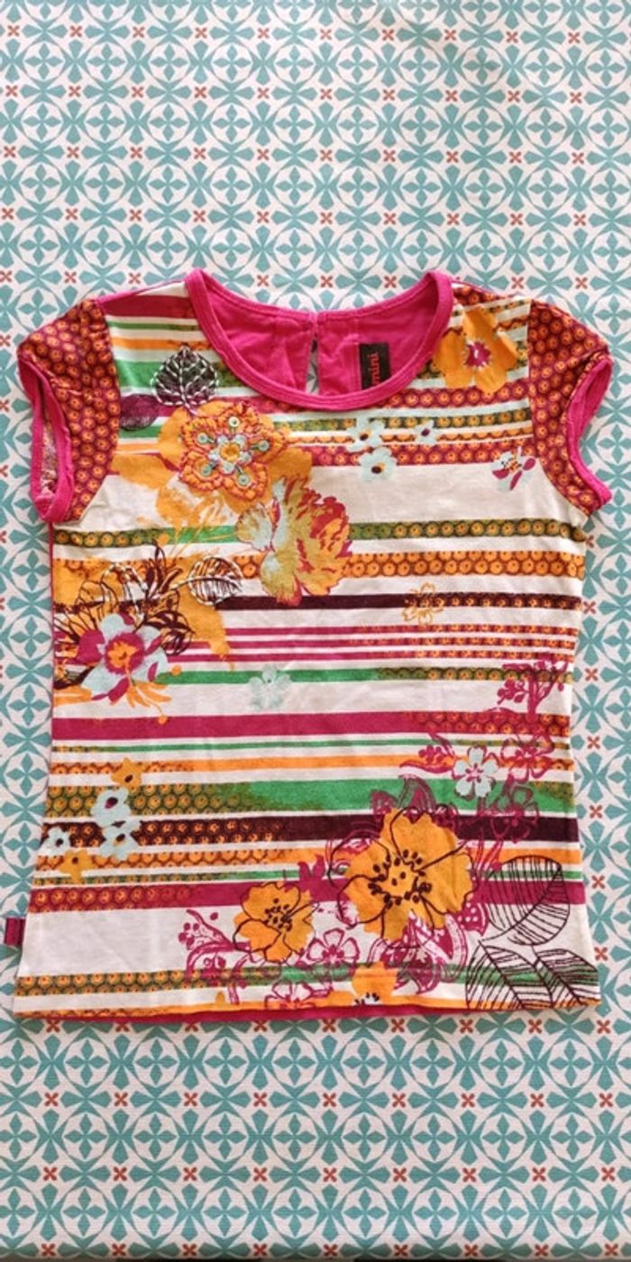 Catimini t-shirt manches courtes 8 ans