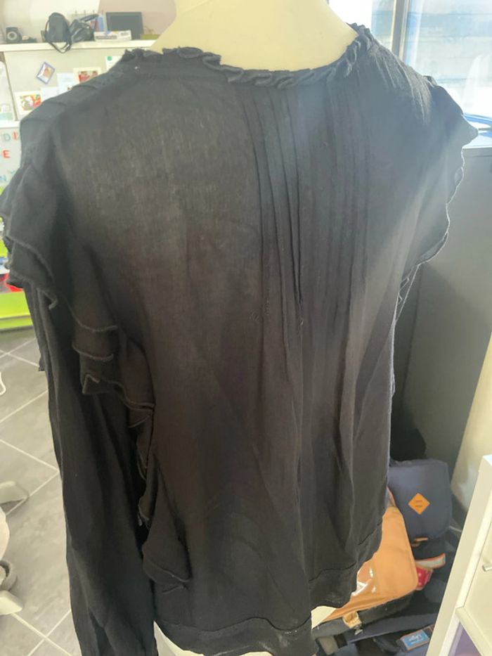 Haut phildar noir taille 40 - photo numéro 4