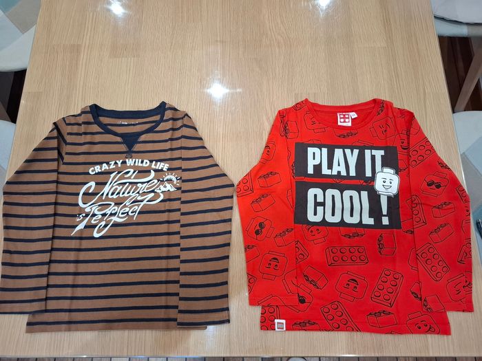 Hauts garçons manches longues 5 ans - photo numéro 2