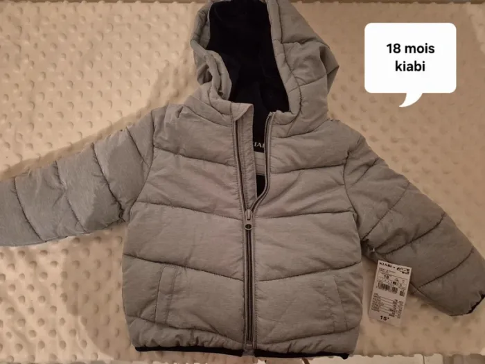 Manteau garçon 18 mois