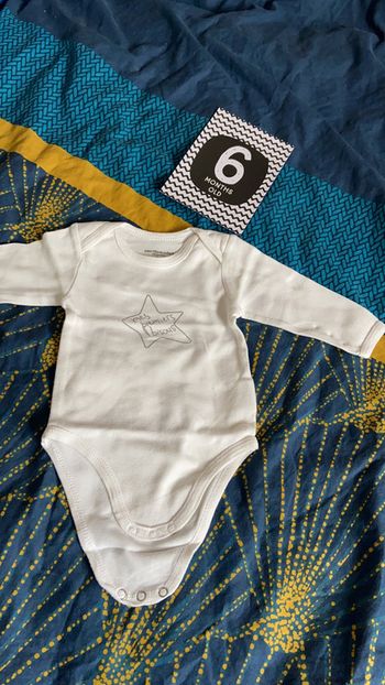 Body manche longue 6 mois