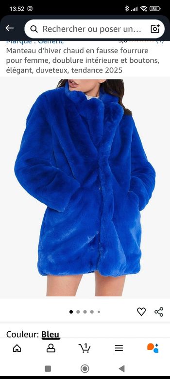 Manteau neuf Taille XXL