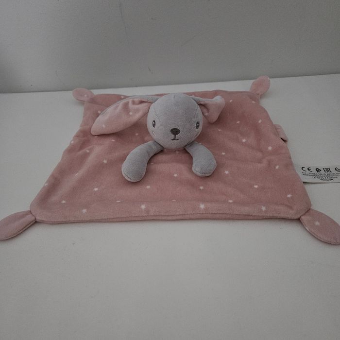 Doudou lapin kiabi rose