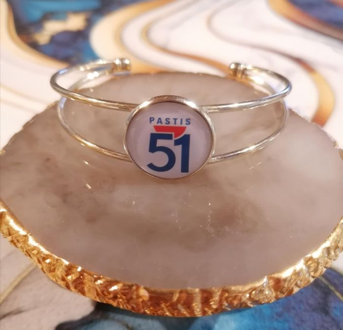 Bracelet manchette pastis 51