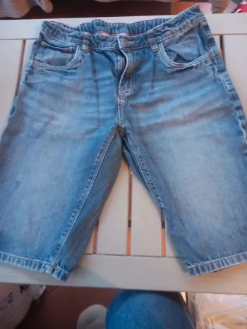 Bermuda en jeans