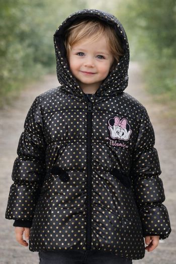 Manteau veste enfant fille doublé Disney Minnie 