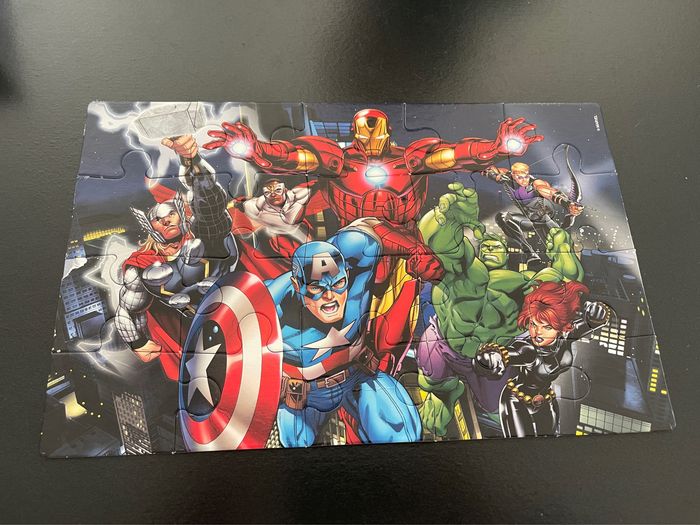 4 puzzle progressif Marvel - photo numéro 6