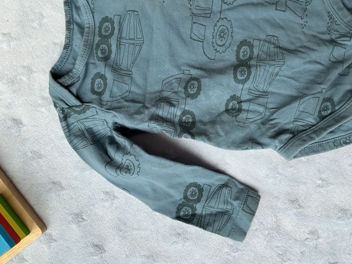 body manches longues bleu motifs engins 3 mois - photo numéro 5