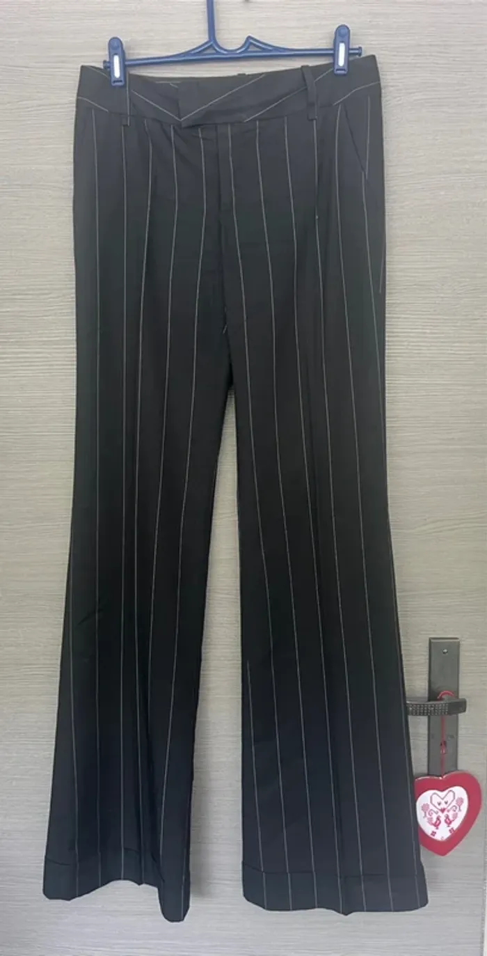 Pantalon à rayures - entrejambe 85 cm