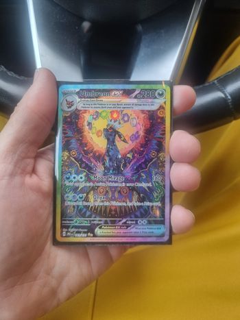 Carte Pokémon Umbreon ex Téracristal – Full Art Holo – 163/162 – Neuve sous protection