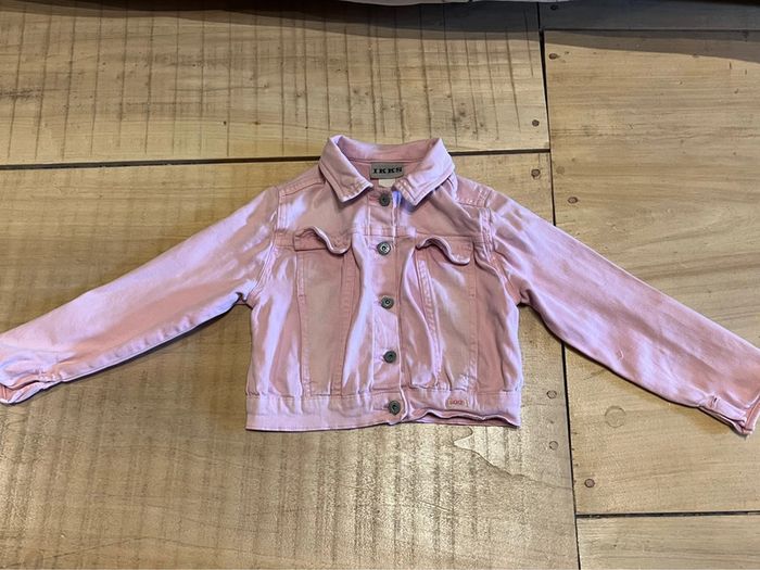 Veste rose IKKS en 6 ans