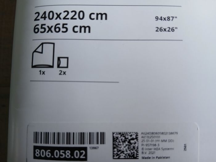 Parure housse de couette IKEA - photo numéro 5