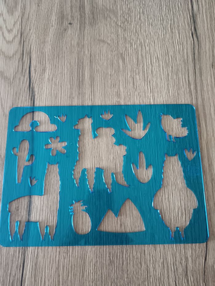 Lot de 6  pochoirs - photo numéro 7