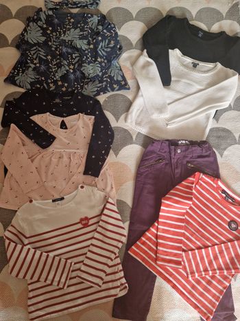 Lot vêtements fille 5 ans
