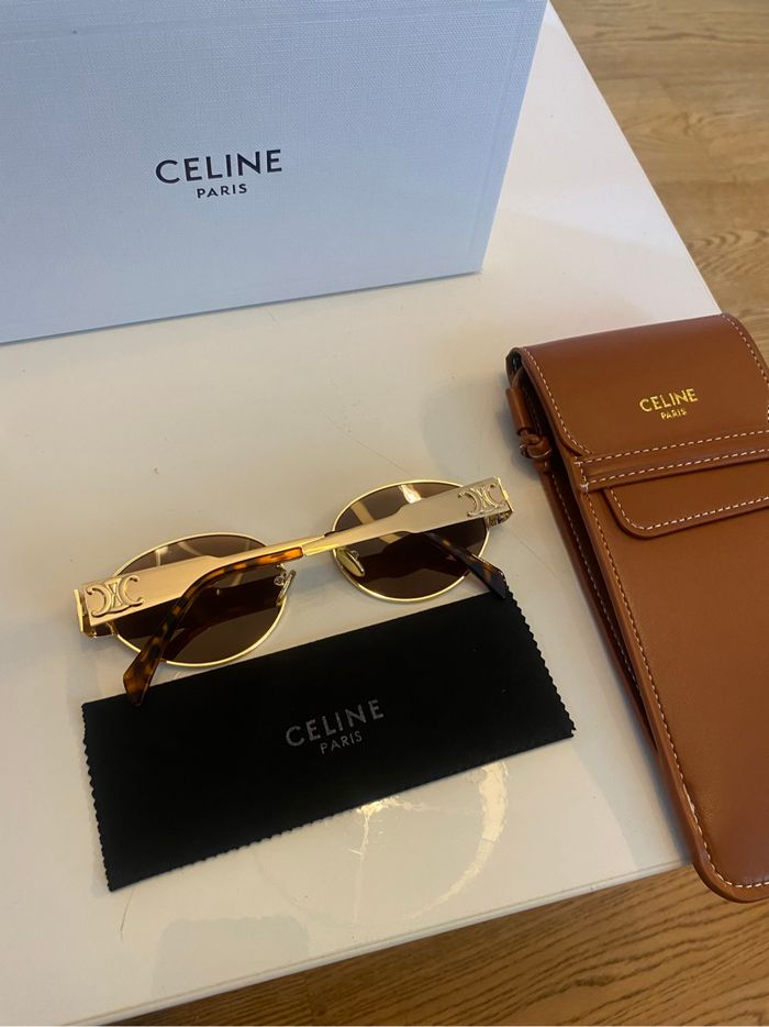 Lunettes de Soleil Celine triomphe verre marron - photo numéro 2