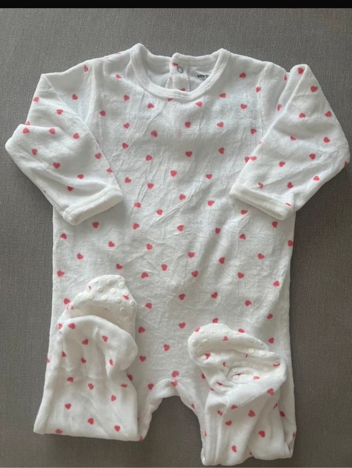 Lot de pyjamas velours verbaudet fille 12 mois - photo numéro 6