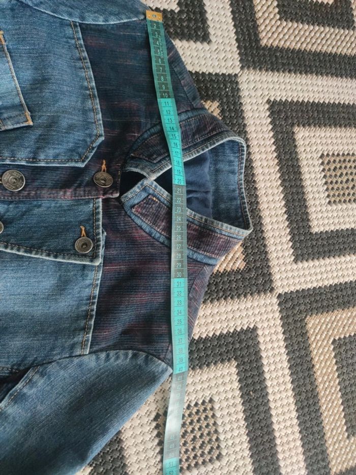 Veste en jean doublé New man taille 40 - photo numéro 7