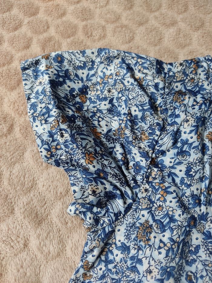 Robe bleue Liberty - photo numéro 3