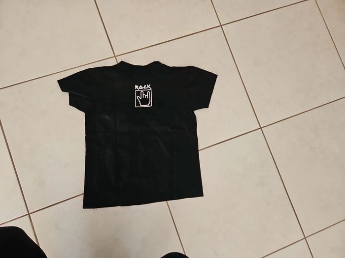 T-shirt MC garçon Rock 12 / 14 ans u42 - photo numéro 6