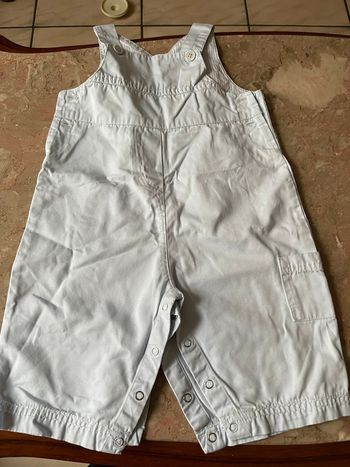 Salopette combinaison d été en coton garçon 12mois