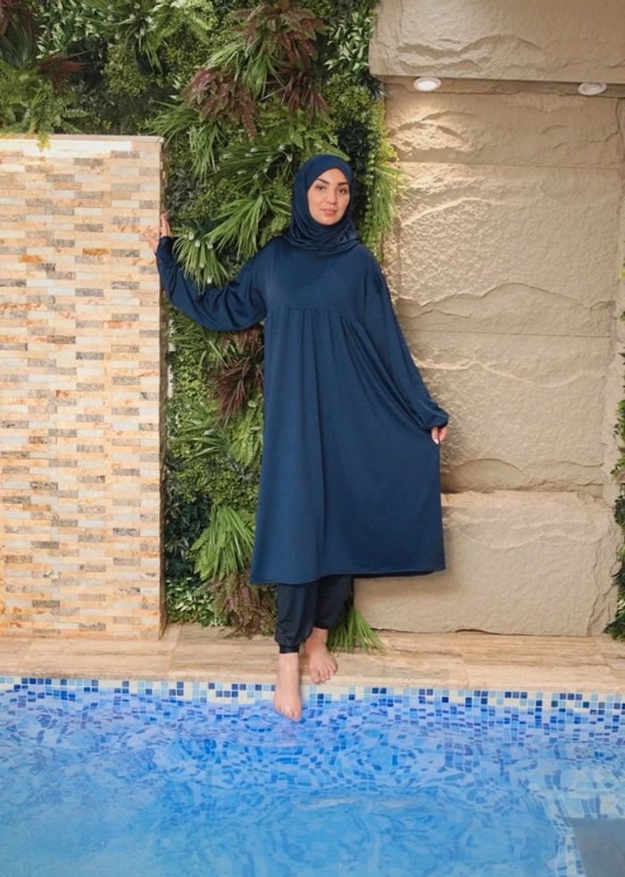 Maillot de bain couvrant Burkini élégant et confortable - photo numéro 9