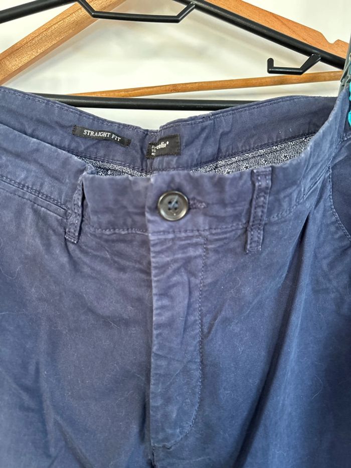Pantalon chino bleu marine celio taille 48 - photo numéro 3
