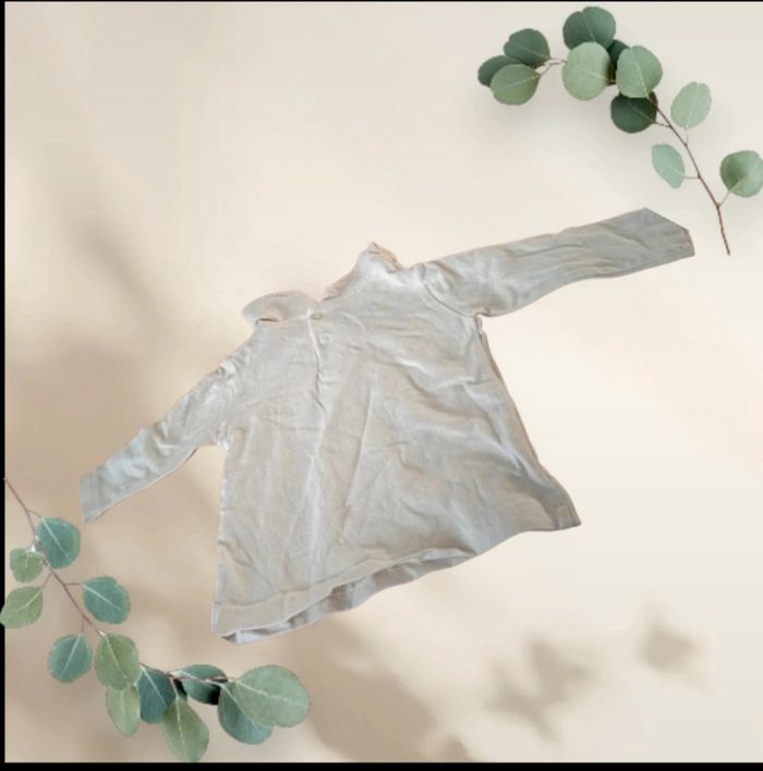 Pull à Col Montant Bébé Fille - Un Basique Chaud (Taille 62 / 3 Mois) - photo numéro 2