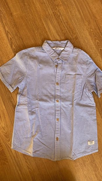 Chemise manches  courtes 8 ans h&m
