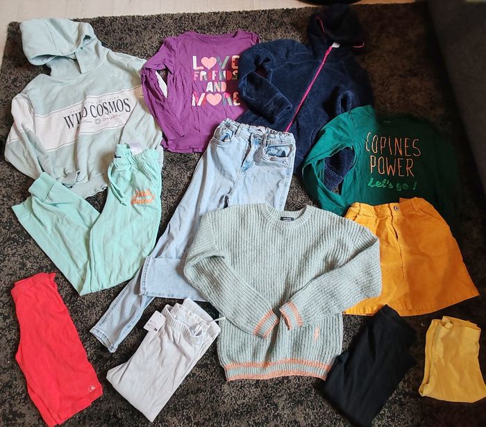 Gros lot vêtements fille 12 ans automne hiver - photo numéro 4