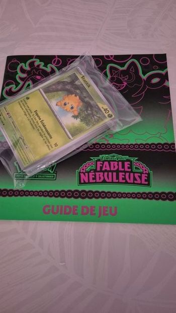 Lot de cartes fables nebuleuse
