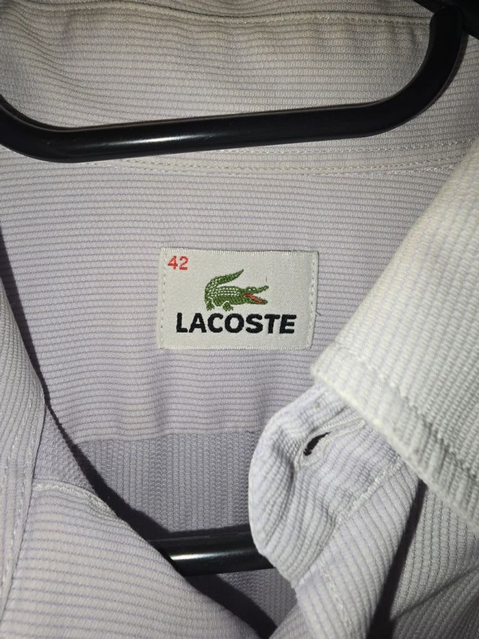 Joli chemise Lacoste taille 42 - photo numéro 4