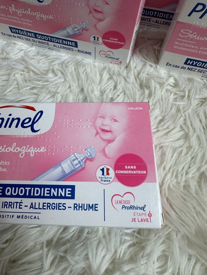 Lot de 5 boîtes de sérum physiologique ProRinhel - photo numéro 3