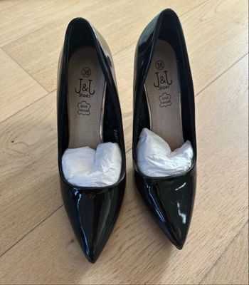 Escarpins cuir vernis
