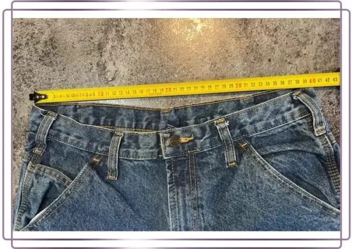 Short jean carpenter homme RK Brand 33x32 Pantaloncini carpentiere uomo Zimmermannsshorts Herren - photo numéro 4