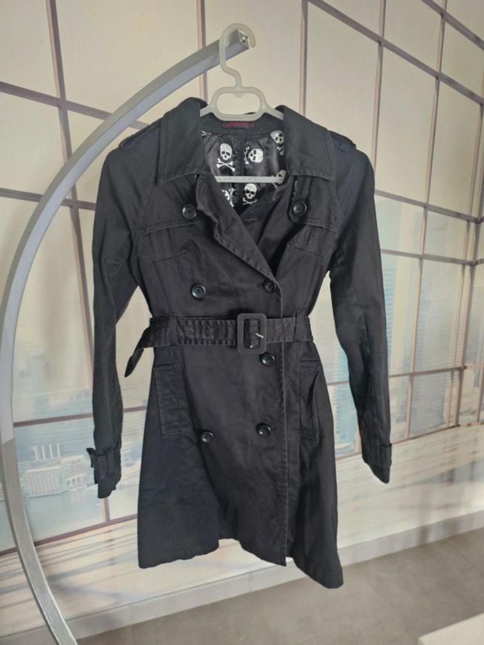 Trench noir taille 38