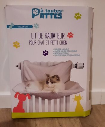 Lit de radiateur pour chat