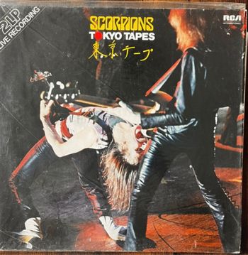 Célèbre album live de scorpions « Tokyo tapes »