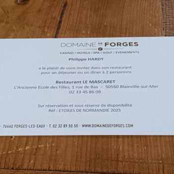 Vend 2 repas au restaurant