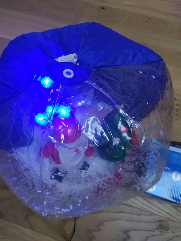 Boule de Noël gonflable - photo numéro 4