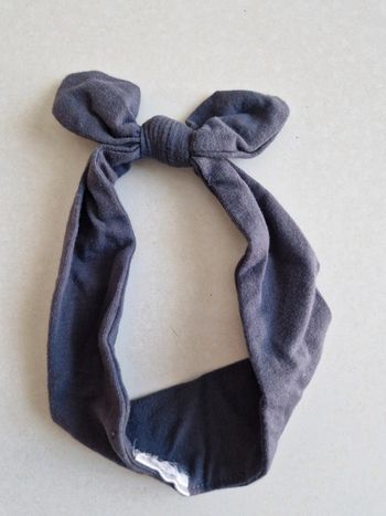 Bandeau gris foncé