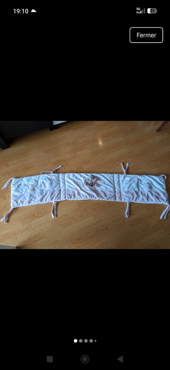 Tour de lit + couverture 