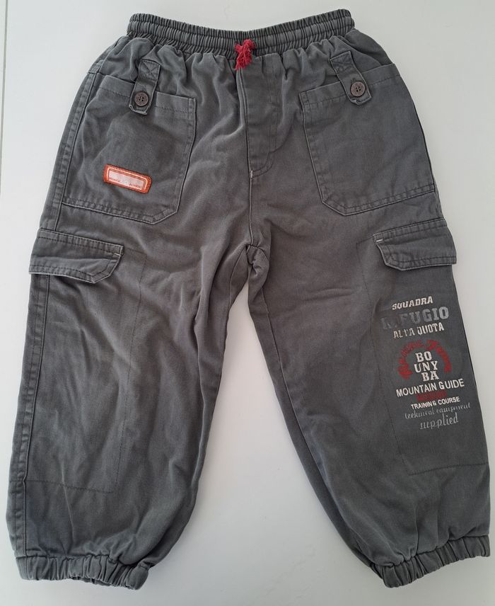 Pantalon doublé garçon 36 mois BE - photo numéro 3