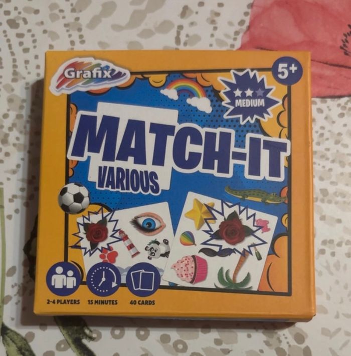 Jeu, meme principe que le dobble