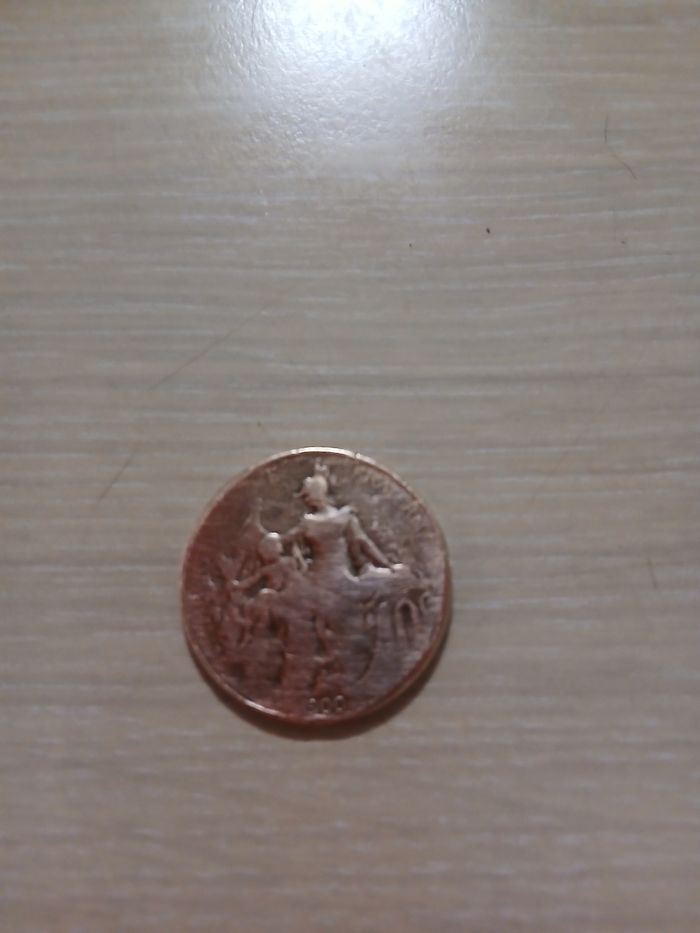 Piece de collection 10c fraterin annee 1900 tres bonne etat - photo numéro 6