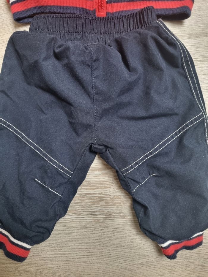 ​Ensemble Sport / Jogging Bébé Garçon 6 mois Neuf (Rouge & Bleu) - photo numéro 3