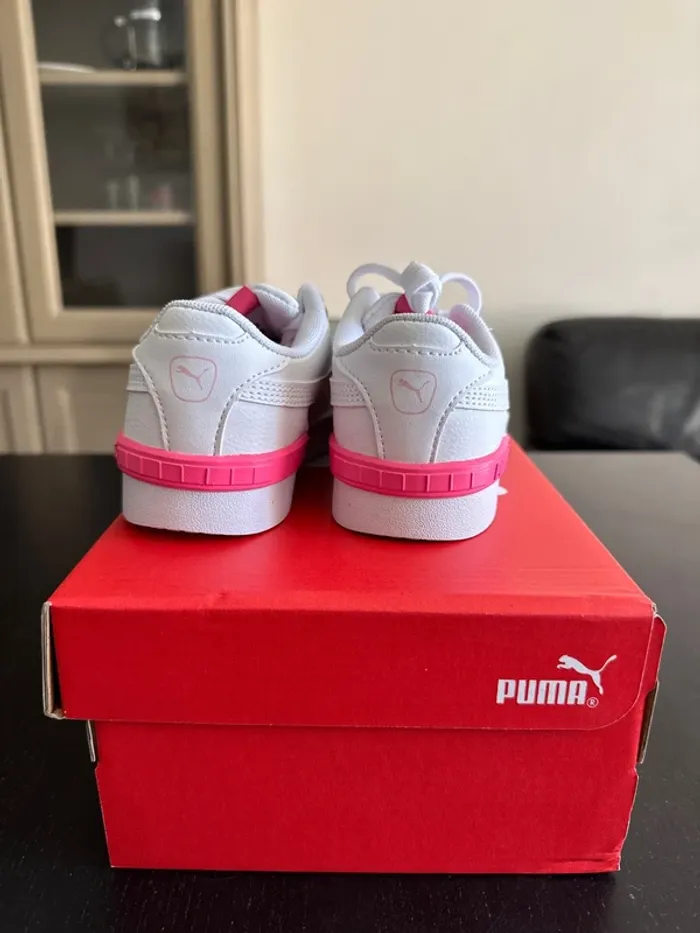 Baskets Puma Jada PS blanches et roses – Pointure 30 (EU) - photo numéro 2